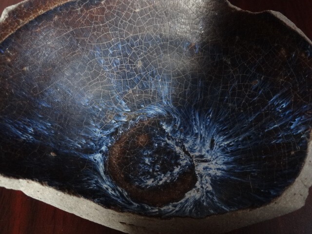 吉州窑兔毫古瓷片