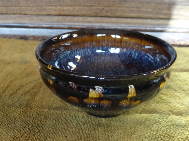 蓝兔毫天目茶碗