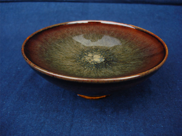 七彩金丝兔毫盏